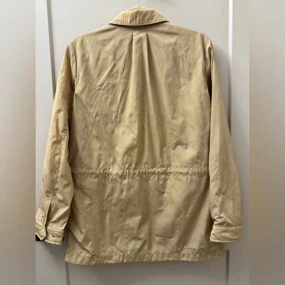 Ralph Lauren Women's Polo Golf Wind Water Resistant Beige Jacket in beige.